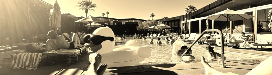 Poolside