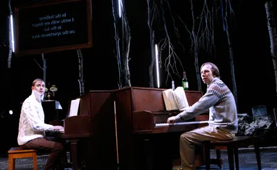 Three Pianos